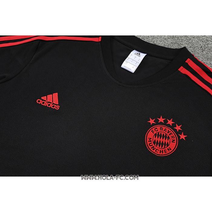 Chandal del Bayern Munich 2022-2023 Manga Corta Negro - Pantalon Corto
